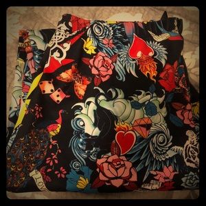 Torrid Tattoo Print Leggings